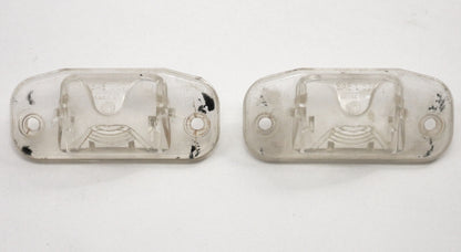 License Plate Lamp Light Lenses 90-94 VW Passat B3 - Genuine -