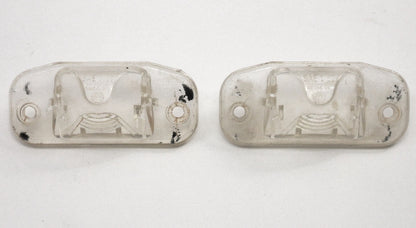 License Plate Lamp Light Lenses 90-94 VW Passat B3 - Genuine -