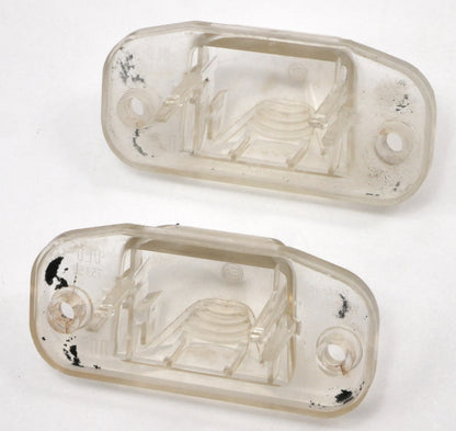 License Plate Lamp Light Lenses 90-94 VW Passat B3 - Genuine -