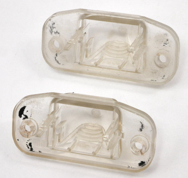 License Plate Lamp Light Lenses 90-94 VW Passat B3 - Genuine -
