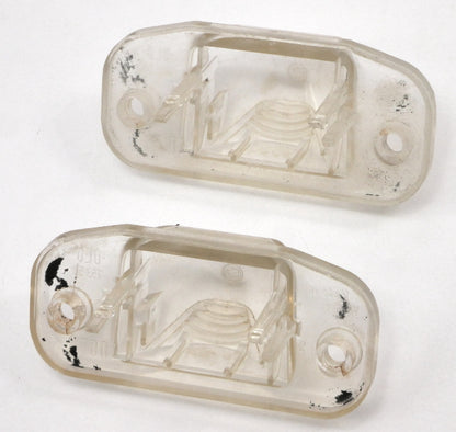 License Plate Lamp Light Lenses 90-94 VW Passat B3 - Genuine -