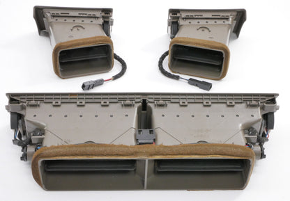 Dash Vent Set 02-08 Audi A4 S4 B6 B7 - 8E0 820 951 H / 901 F / 902 F