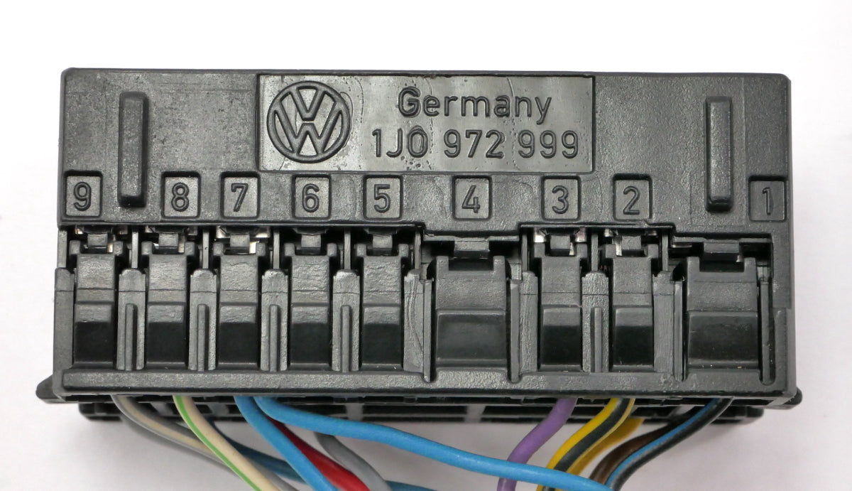 Headlight Switch Wiring Harness Pigtail Plug 02-08 Audi A4 S4 B6 B7 1J0 972 999