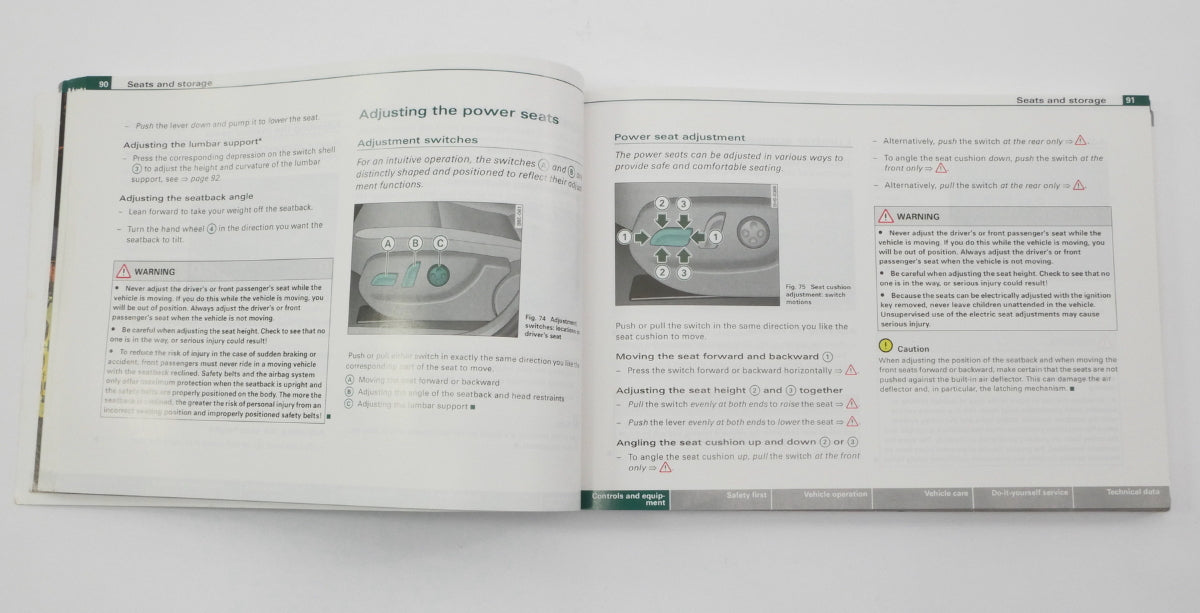 Owners Manual Book Booklet 04 2004 Audi A4 B6 - Genuine -