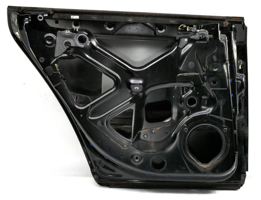 LH Rear Door Shell Skin 02-05 Audi A4 S4 B6 - LY9B Black - Genuine