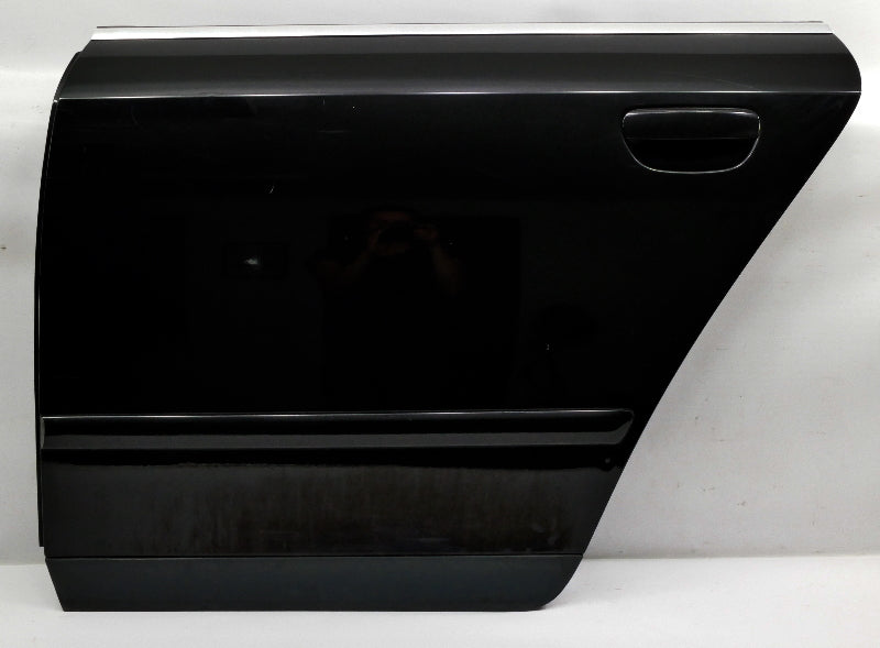 LH Rear Door Shell Skin 02-05 Audi A4 S4 B6 - LY9B Black - Genuine