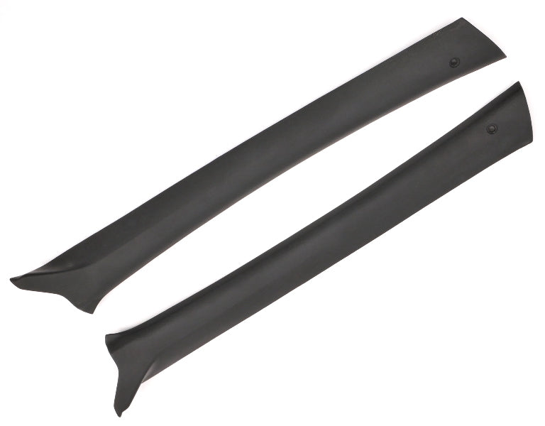 A Pillar Interior Windshield Trim Panel Set 85-92 VW Golf GTI MK2 - 176 867 457