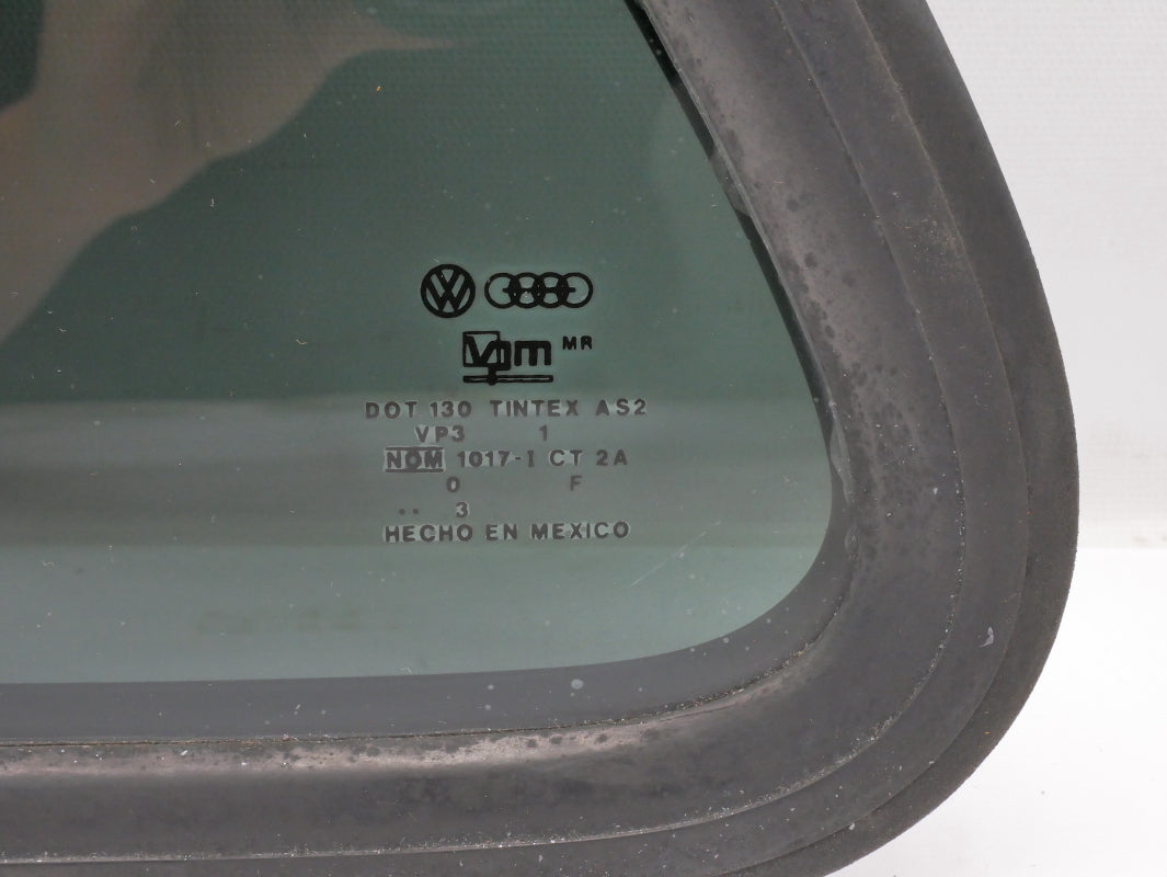 LH Rear Side Window Quarter Glass & Seal 85-92 VW Golf GTI 2 Door Mk2 ~ Genuine