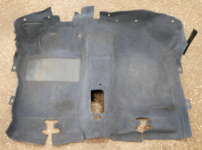 Interior Front Floor Carpet 85-92 VW Jetta Golf GTI MK2 A2 Blue - Genuine