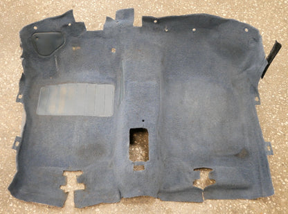 Interior Front Floor Carpet 85-92 VW Jetta Golf GTI MK2 A2 Blue - Genuine