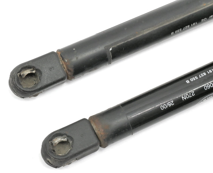 Hatch Lift Shocks Struts Holders 85-92 VW Golf GTI Mk2 - Genuine - 191 827 550 B