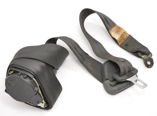 RH Rear Seat Belt SeatBelt 85-92 VW Jetta Golf MK2 Black ~ Genuine ~ 165 857 806