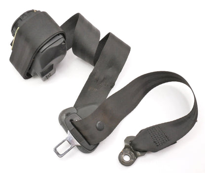 RH Rear Seat Belt SeatBelt 85-92 VW Jetta Golf MK2 Black ~ Genuine ~ 165 857 806