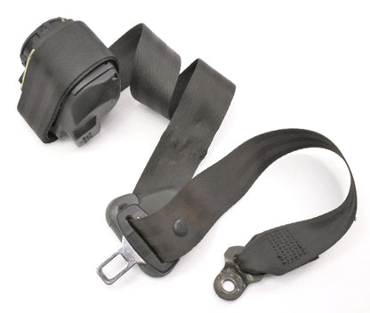 RH Rear Seat Belt SeatBelt 85-92 VW Jetta Golf MK2 Black ~ Genuine ~ 165 857 806