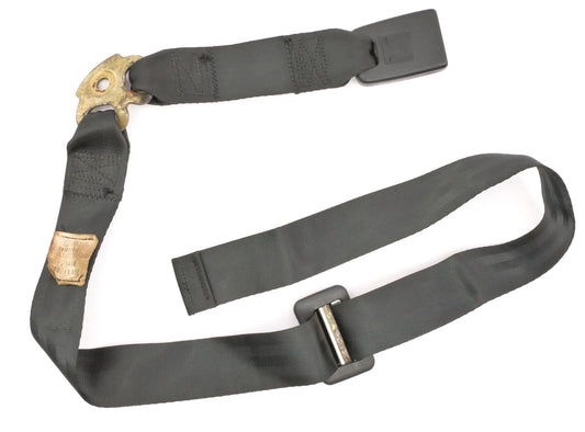 Center Rear Seat Belt Lap Belt & Receiver 85-92 VW Jetta Golf MK2 - 191 857 713