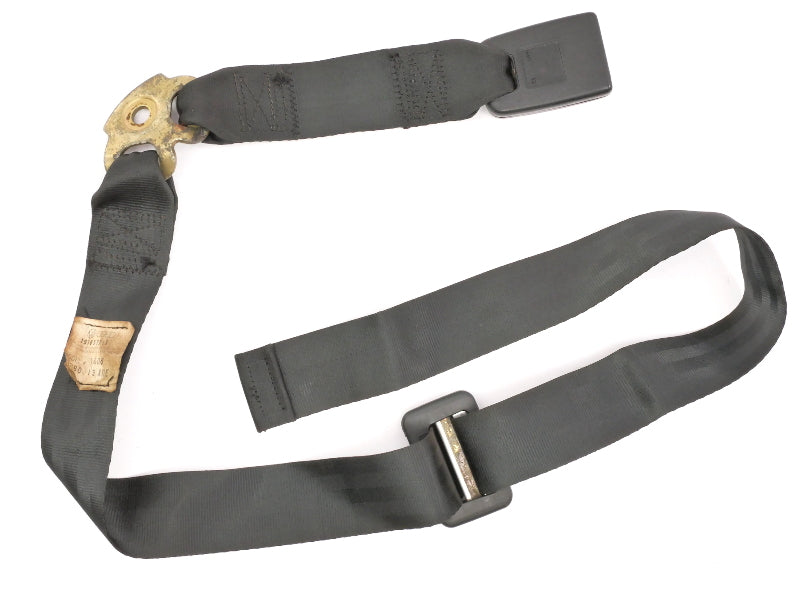 Center Rear Seat Belt Lap Belt & Receiver 85-92 VW Jetta Golf MK2 - 191 857 713