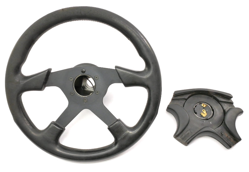 350mm Momo Steering Wheel Typ M36 KBA 70135 VW Jetta Golf GTI MK2 MK3 & Pedals
