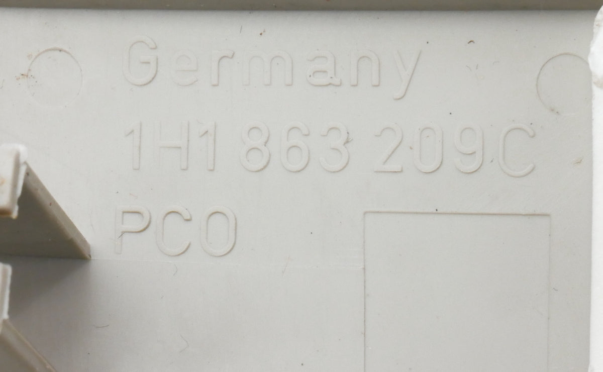 Interior Shifter Trim Slider 93-99 VW Jetta Golf MK3 Beaver OEM - 1H1 863 209 C