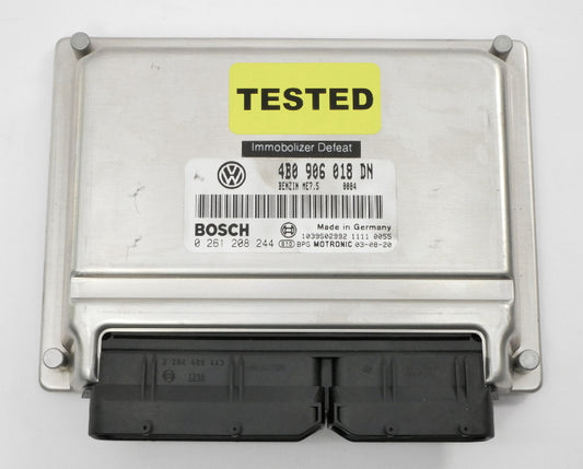 Immo Off Engine Computer ECU ECM 2004 04 VW Passat 1.8T B5.5 - 4B0 906 018 DN
