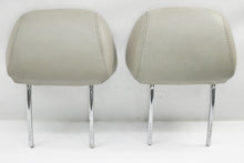 Leather Front Headrest Set 95-99 VW Cabrio MK3 Flint Beige - Genuine