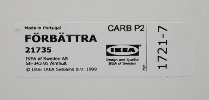 2x Ikea Forbattra White Cover Panels 15 x 42 1/2 402.664.08 21735