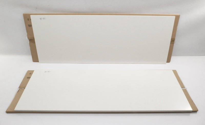 2x Ikea Forbattra White Cover Panels 15 x 42 1/2 402.664.08 21735