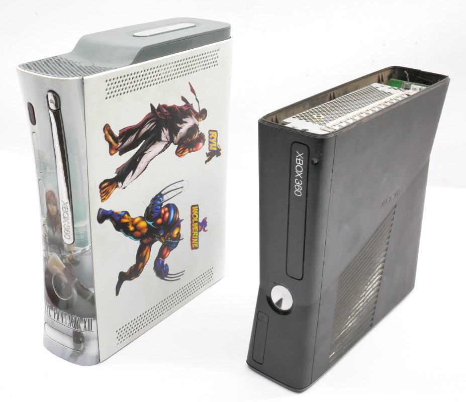 2 XBox 360 Consoles For Parts or Repair Final Fantasy XIII Edition w/ 4 Games