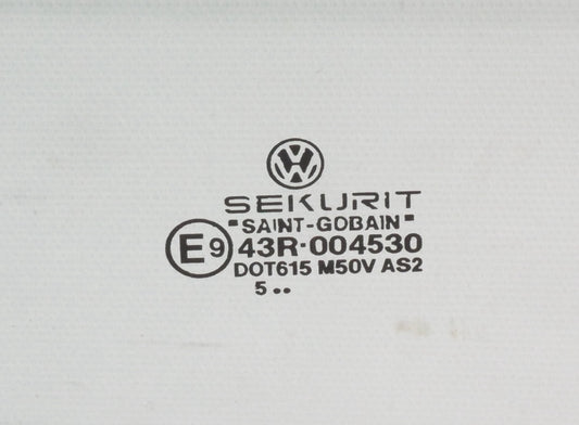 LH Front Side Window Door Glass 03-10 VW Beetle Convertible - Genuine