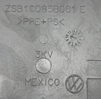 Center Upper Dash Trim Panel Cover 98-10 VW Beetle - Genuine - 1C0 858 061 E