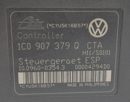 ABS Brake Pump & Module 06-10 VW Beetle Genuine - 1J0 614 517 M / 1C0 907 379 Q