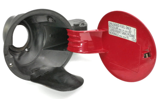 Gas Fuel Door Lid Flap 06-10 VW Beetle LA3H Salsa Red - Genuine - 1C0 809 857 Q