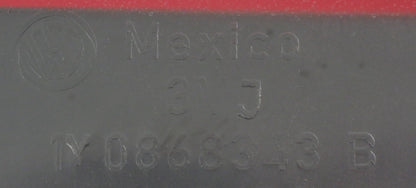 Rear Seat Upper Trim 03-10 VW Beetle Convertible LA3H Red - 1Y0 868 343 B