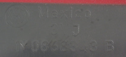 Rear Seat Upper Trim 03-10 VW Beetle Convertible LA3H Red - 1Y0 868 343 B