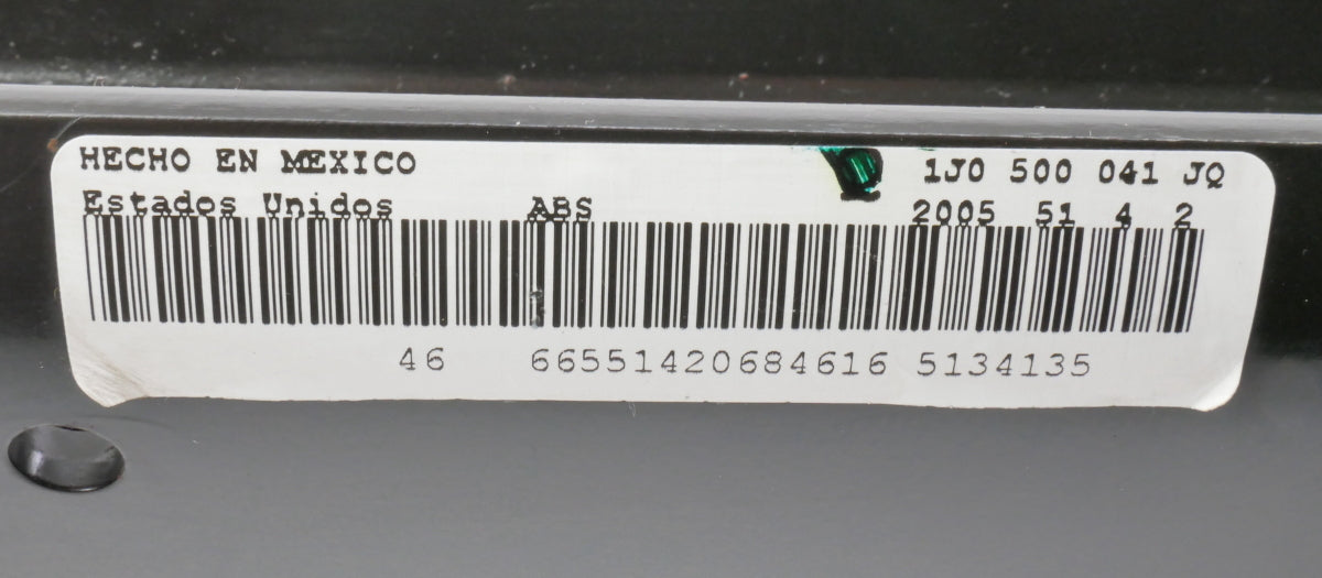 Rear Axle Beam 03-10 VW Beetle Convertible Suspension - Genuine - 1J0 500 041 JQ