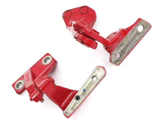 LH Door Hinges 00-10 VW Beetle & Convertible Genuine LA3H Red - 1C0 831 401 J