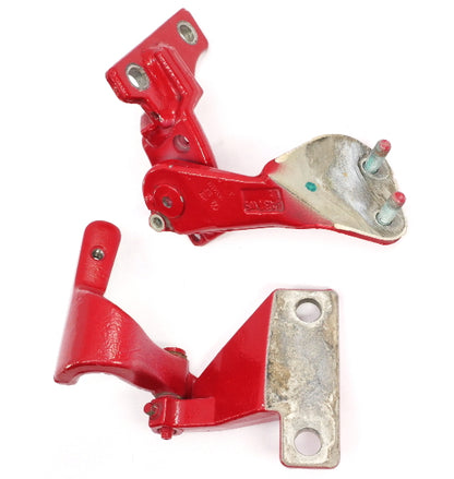 LH Door Hinges 00-10 VW Beetle & Convertible Genuine LA3H Red - 1C0 831 401 J