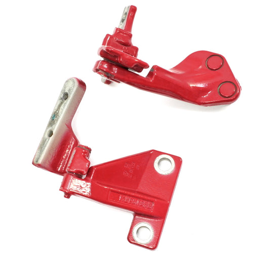 RH Door Hinges 00-10 VW Beetle & Convertible Genuine LA3H Red - 1C0 831 402 H
