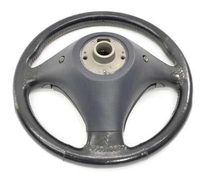 Navy Blue 3 Spoke Sport Steering Wheel 96-02 Audi A4 S4 B5 - Genuine - 4B0 880 201 G