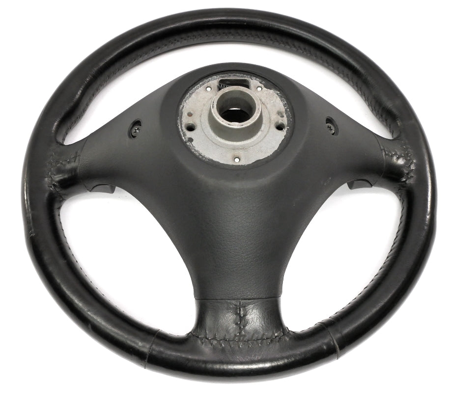 3 Spoke Sport Steering Wheel 96-02 Audi A4 S4 B5 Leather Genuine 8D0 419 091 AE