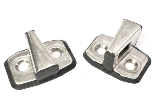 2x Door Latch Striker Receiver 96-01 Audi A4 S4 B5 - Genuine
