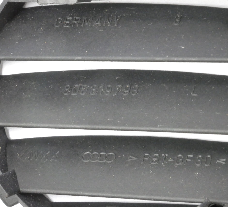 Small Round Defrost Defog Dash Vents 96-01 Audi A4 S4 B5 Navy Blue - 8D0 819 793