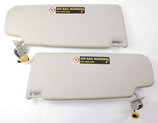 Sunvisor Sun Visor Set 99-05 VW Jetta Golf GTI MK4 Passat B5 Beetle ~ Grey