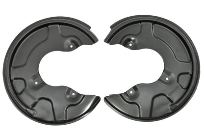 Rear Brake Dust Shield Set 02-05 Audi A4 B6 - Genuine - 8E0 615 612 K / 611 K