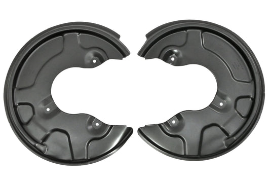 Rear Brake Dust Shield Set 02-05 Audi A4 B6 - Genuine - 8E0 615 612 K / 611 K
