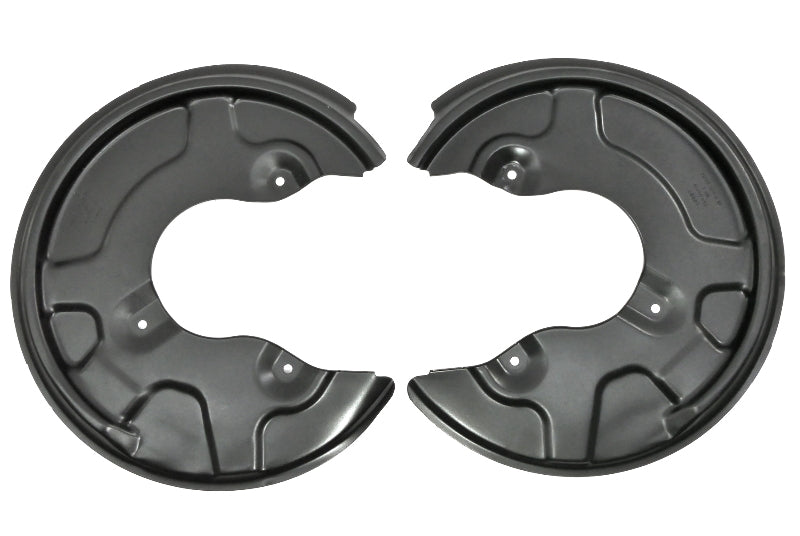 Rear Brake Dust Shield Set 02-05 Audi A4 B6 - Genuine - 8E0 615 612 K / 611 K