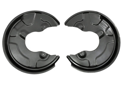 Rear Brake Dust Shield Set 02-05 Audi A4 B6 - Genuine - 8E0 615 612 K / 611 K