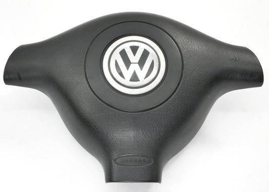 3 Spoke Sport Steering Wheel Airbag 03-05 VW Jetta GTI MK4 ~ 3B0 880 201 BK