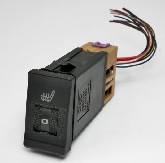 Heated Seat Switch Control 93-95 Audi 90 Series CS - Genuine - 4A0 963 563