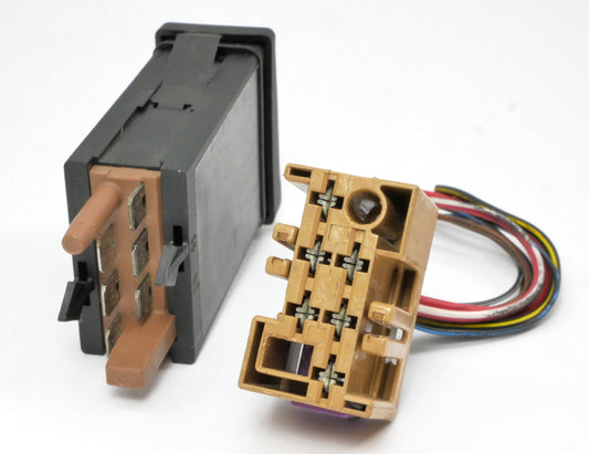 Heated Seat Switch Control 93-95 Audi 90 Series CS - Genuine - 4A0 963 563