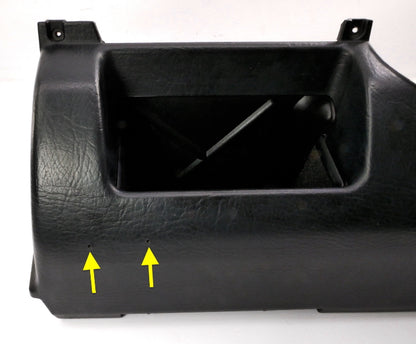 LH Interior Lower Dash Trim Panel Pocket 93-95 Audi 90 CS Genuine 811 857 921 F